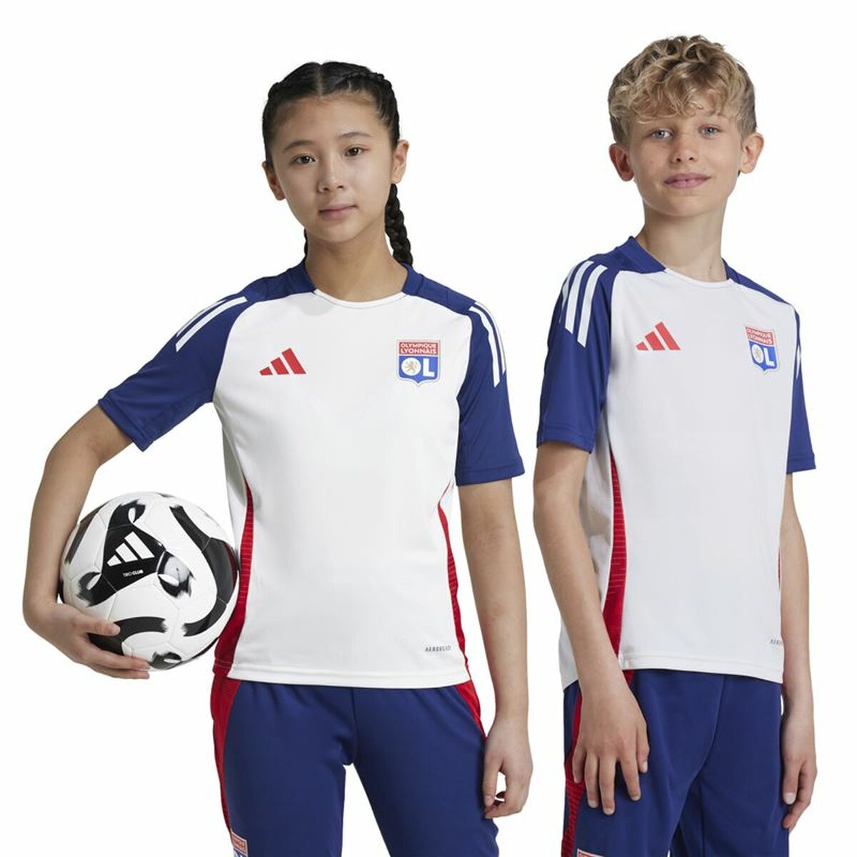 Tricou de Fotbal cu Mânecă Scurtă pentru Copii Adidas Tiro24 Albastru (9-10 Ani)