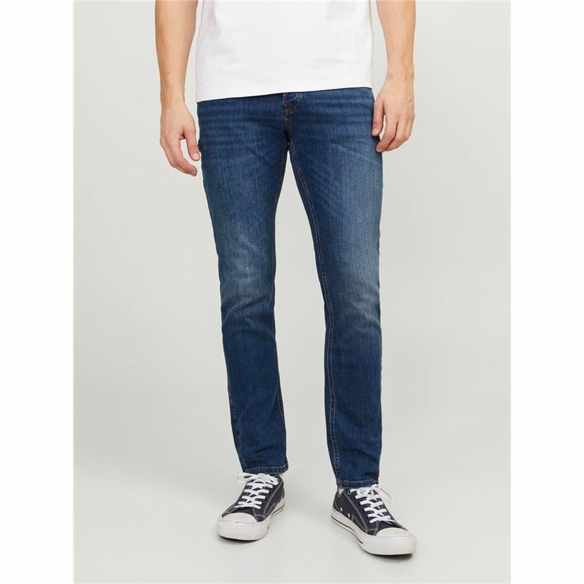 Blugi Bărbați Jack & Jones tim original Am 782 50Sps Albastru