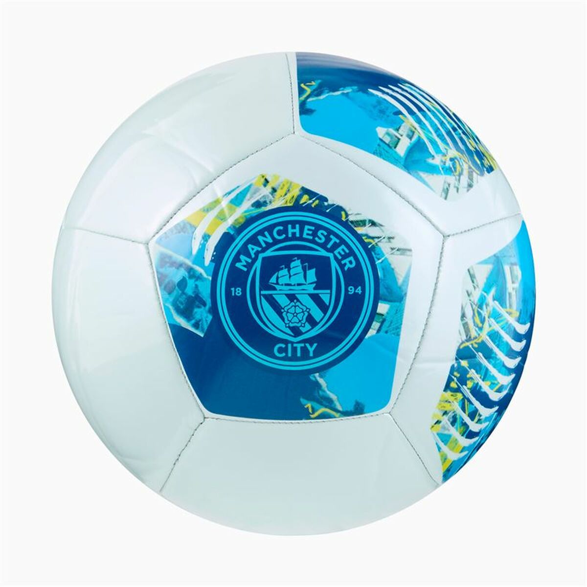 Minge de Fotbal Puma Manchester City Ftblnrgy Albastru Mărimea 5