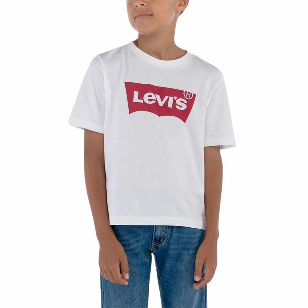 Tricou cu Mânecă Scurtă pentru Copii Levi's Lvb Golden Glow Batwing 16 Ani