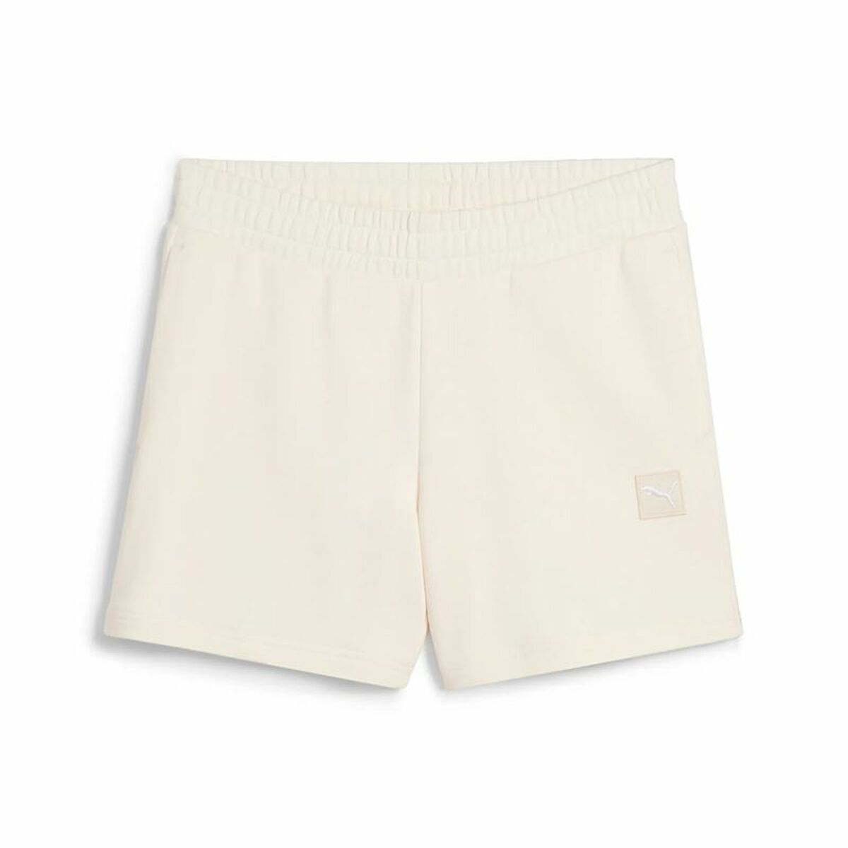 Pantaloni Scurți Sport pentru Damă Puma Essentials Elevatedd-Ris Alb Natural