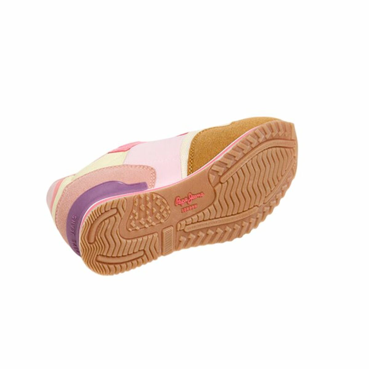 Pantofi sport pentru femei Pepe Jeans London Band G Maro Deschis