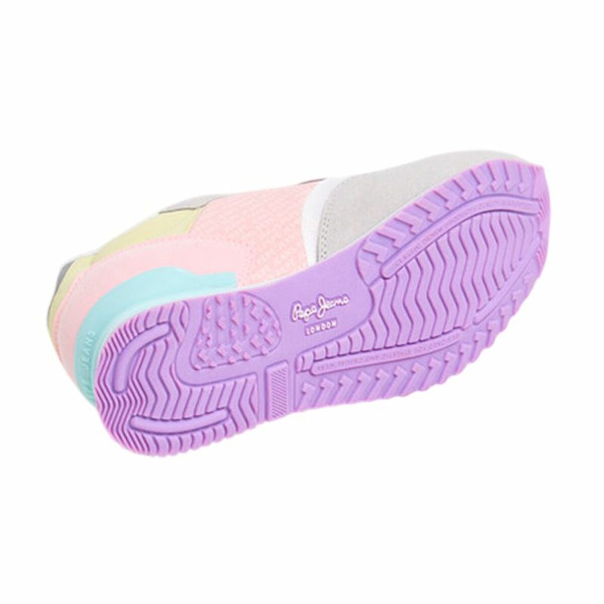 Pantofi sport pentru femei Pepe Jeans Pepe Jeans London Print G Gri deschis