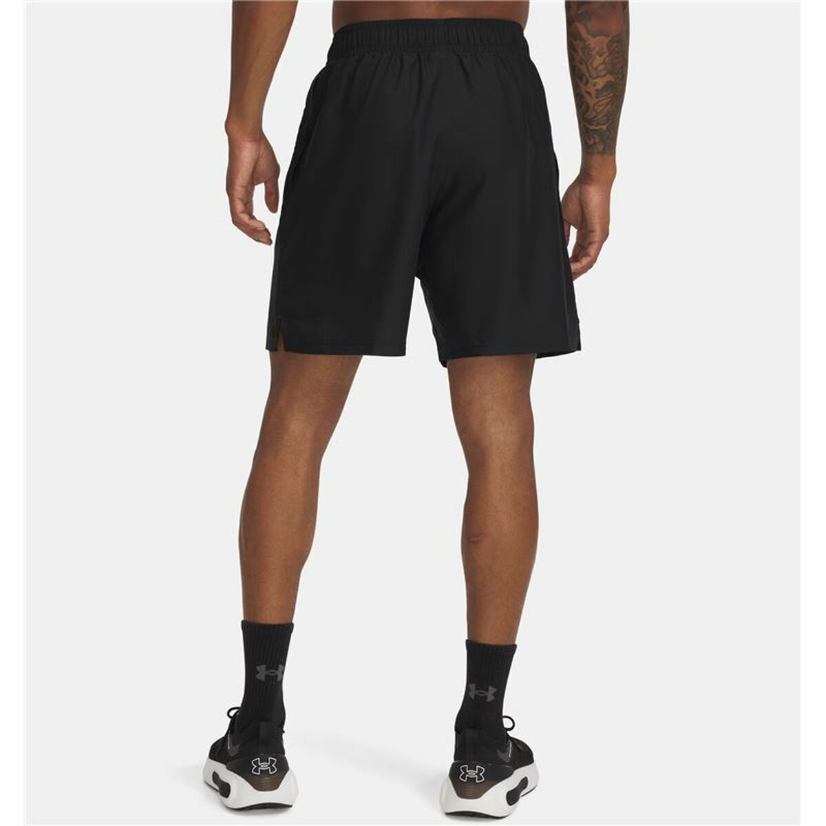 Pantaloni Scurți Sport pentru Bărbați Under Armour Tech Negru Fitness