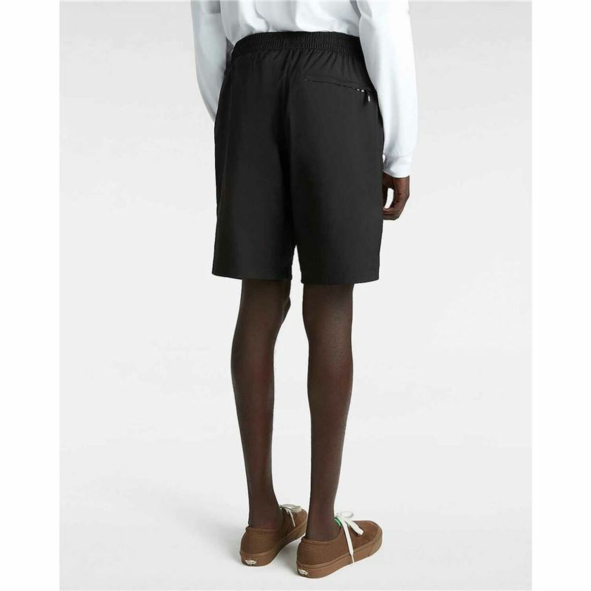 Pantalon Vans Primary Solid Elastic B Negru