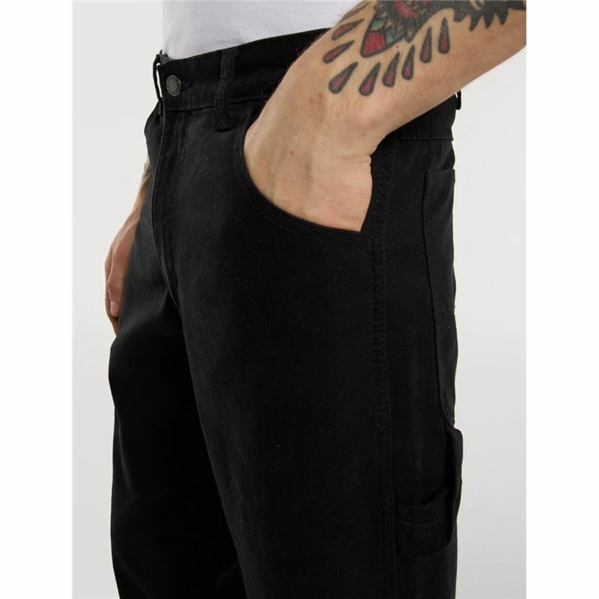 Pantalon Dickies Canvas Carpenter Lighweight Negru