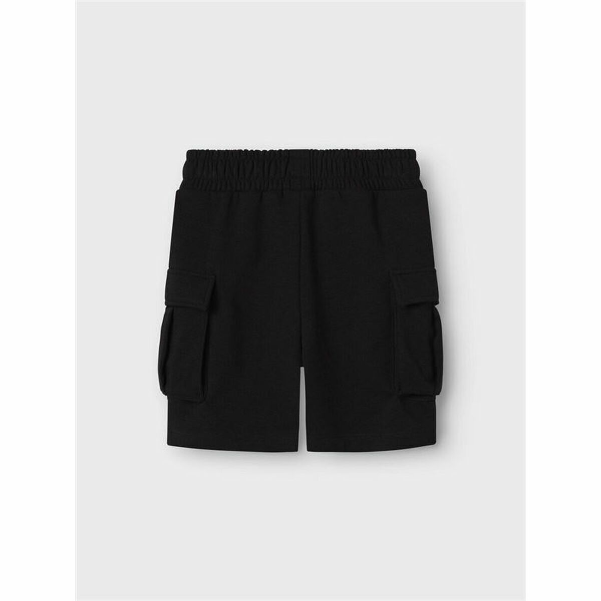 Pantalon scurt Name It Nkmollie Cargo Unb Noos Negru Infantil Bărbați