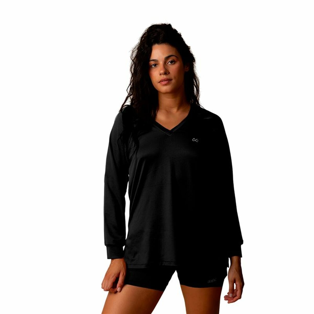 Colanți Sport de Damă Ditchil Sweetie Negru Fitness