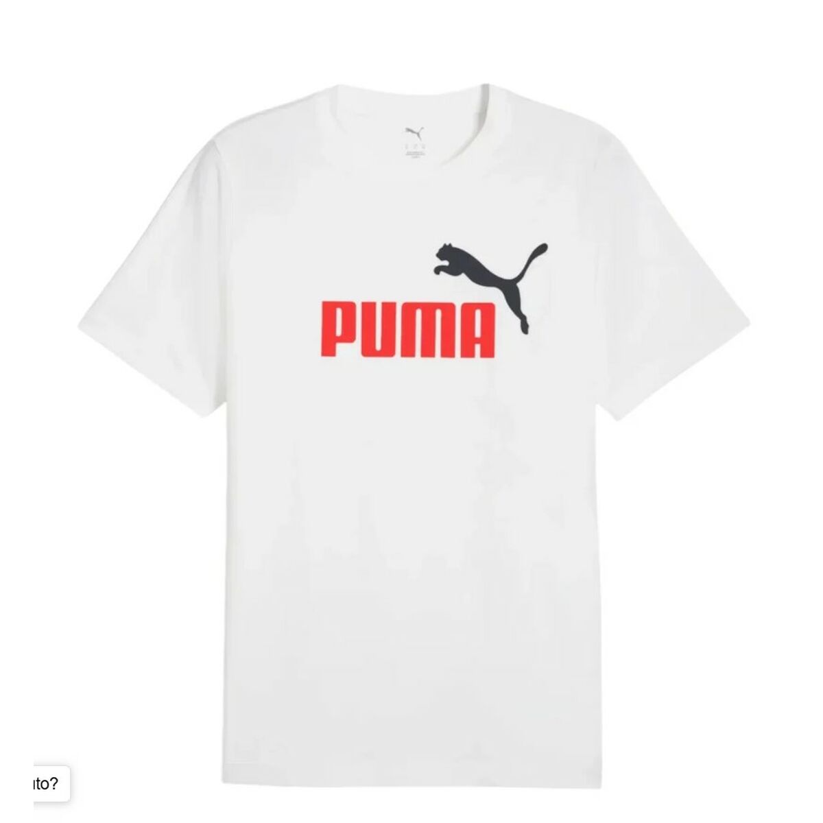 Tricou cu Mânecă Scurtă Bărbați Puma Alb