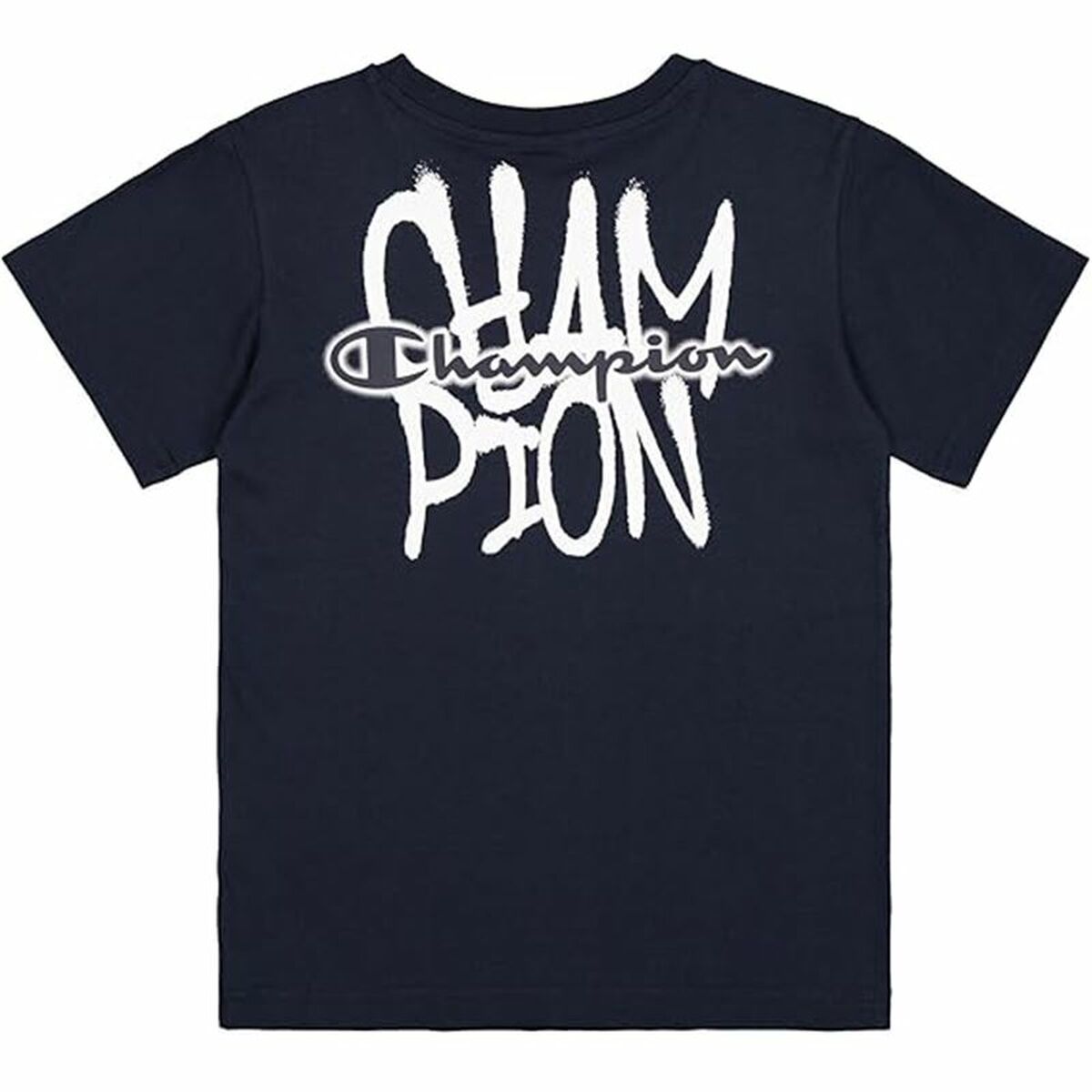 Tricou cu Mânecă Scurtă pentru Copii Champion Champion SS Bleumarin