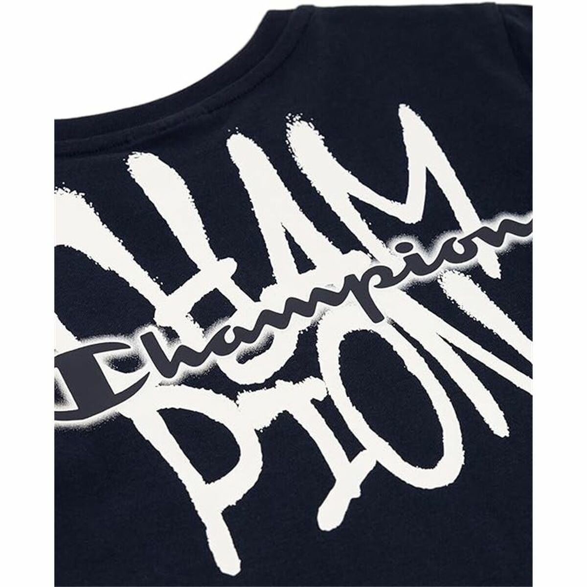 Tricou cu Mânecă Scurtă pentru Copii Champion Champion SS Bleumarin