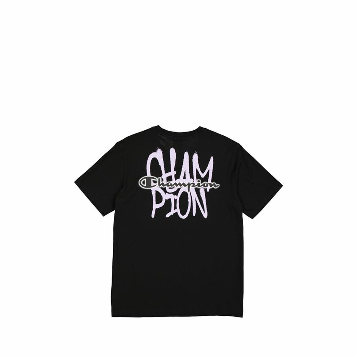 Tricou cu Mânecă Scurtă Bărbați Champion Champion SS Negru