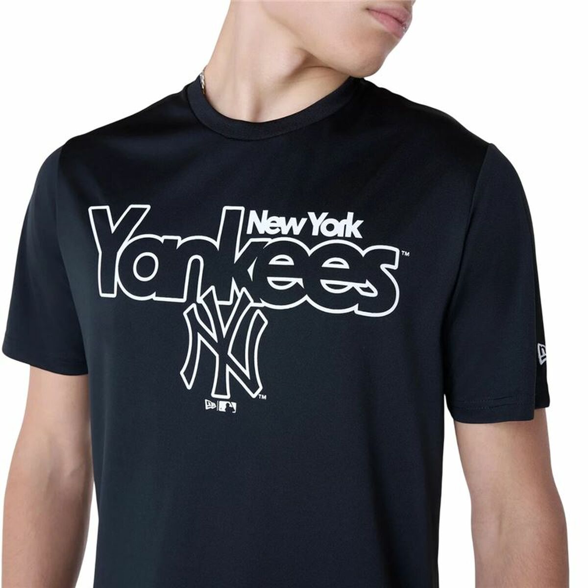 Tricou de baschet New Era New York Yankees MLB Negru