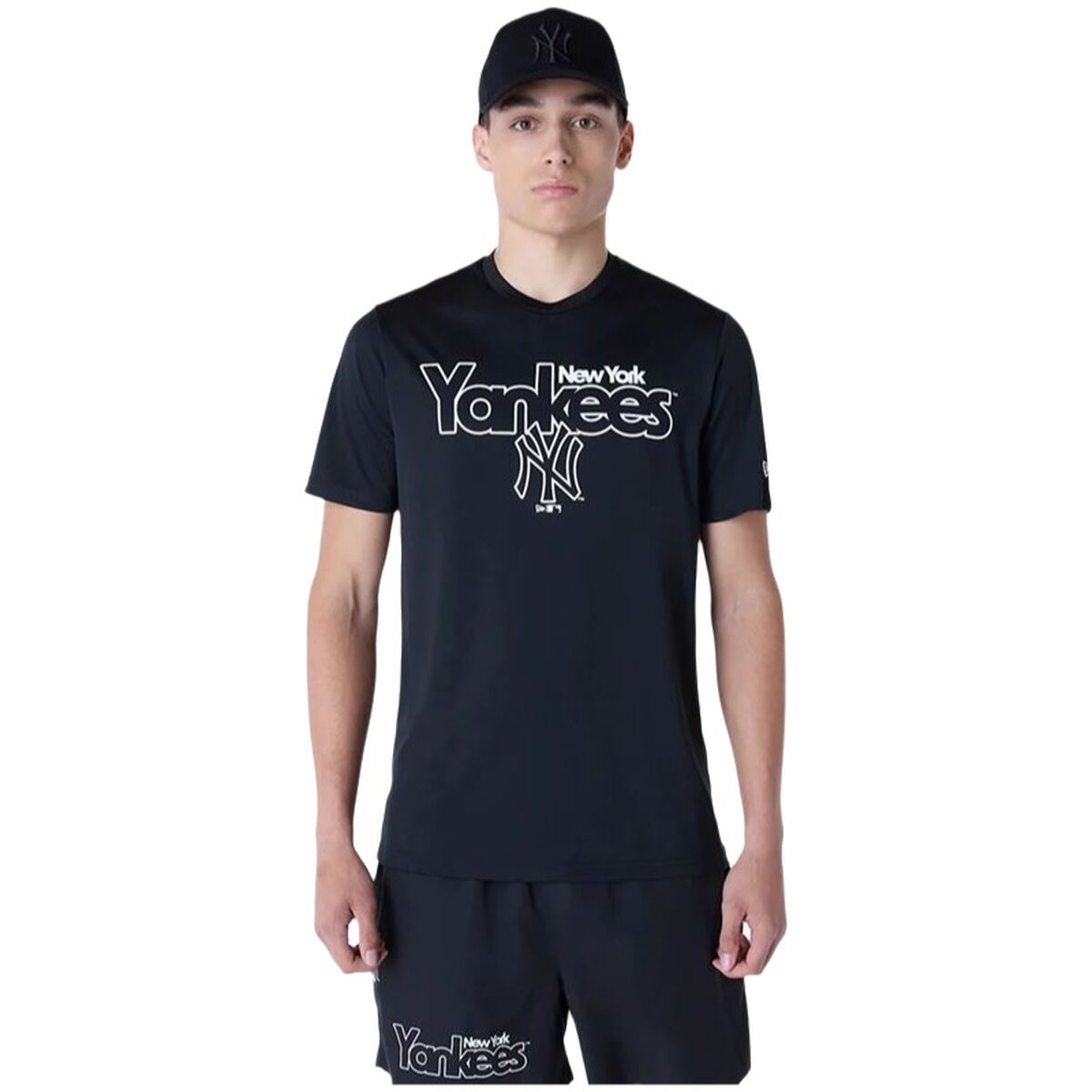 Tricou de baschet New Era New York Yankees MLB Negru