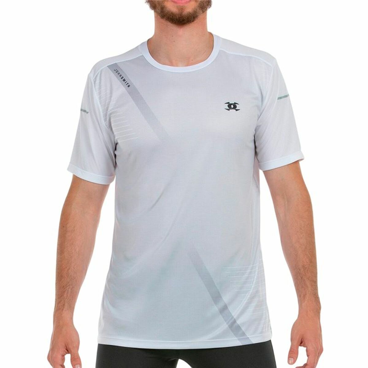 Tricou cu Mânecă Scurtă Bărbați John Smith Hunor Alb