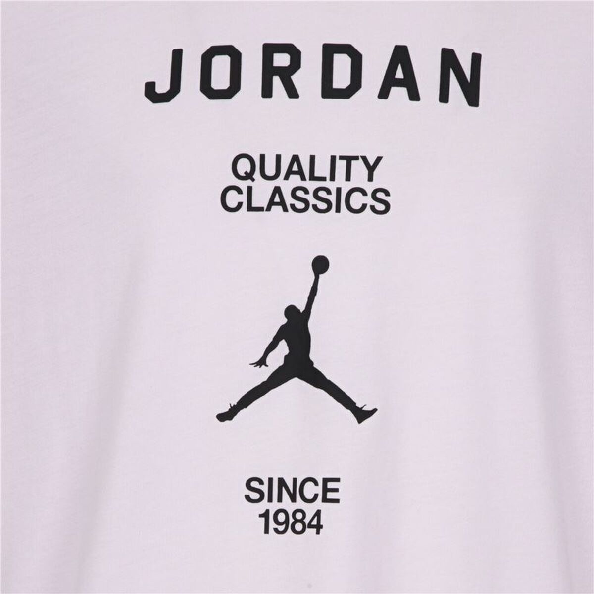 Tricou cu Mânecă Scurtă pentru Copii Jordan Jdg W J Ss Gf Gfx Negru Roz