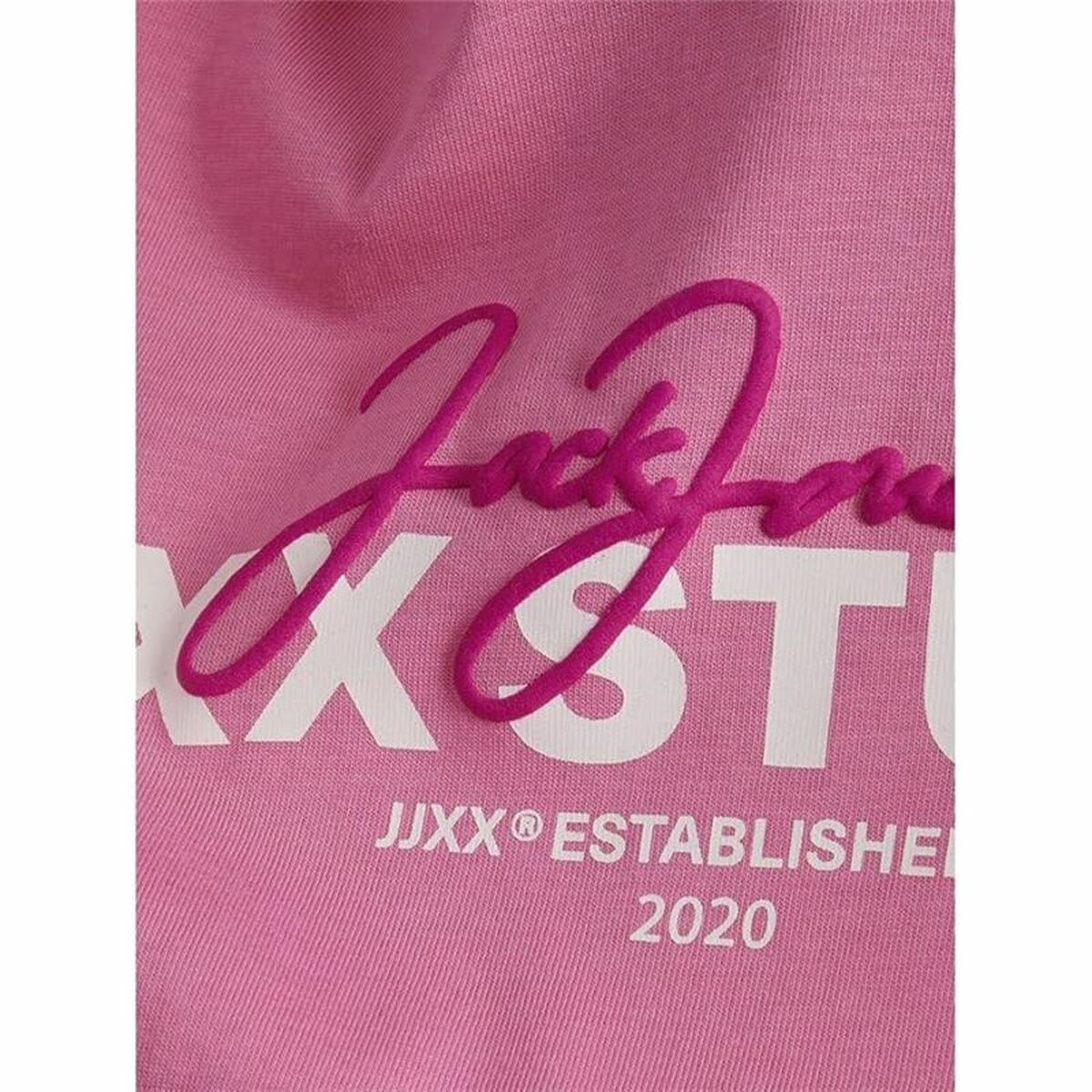 Tricou cu Mânecă Scurtă Femei Jack & Jones Jxamy Reg Roz