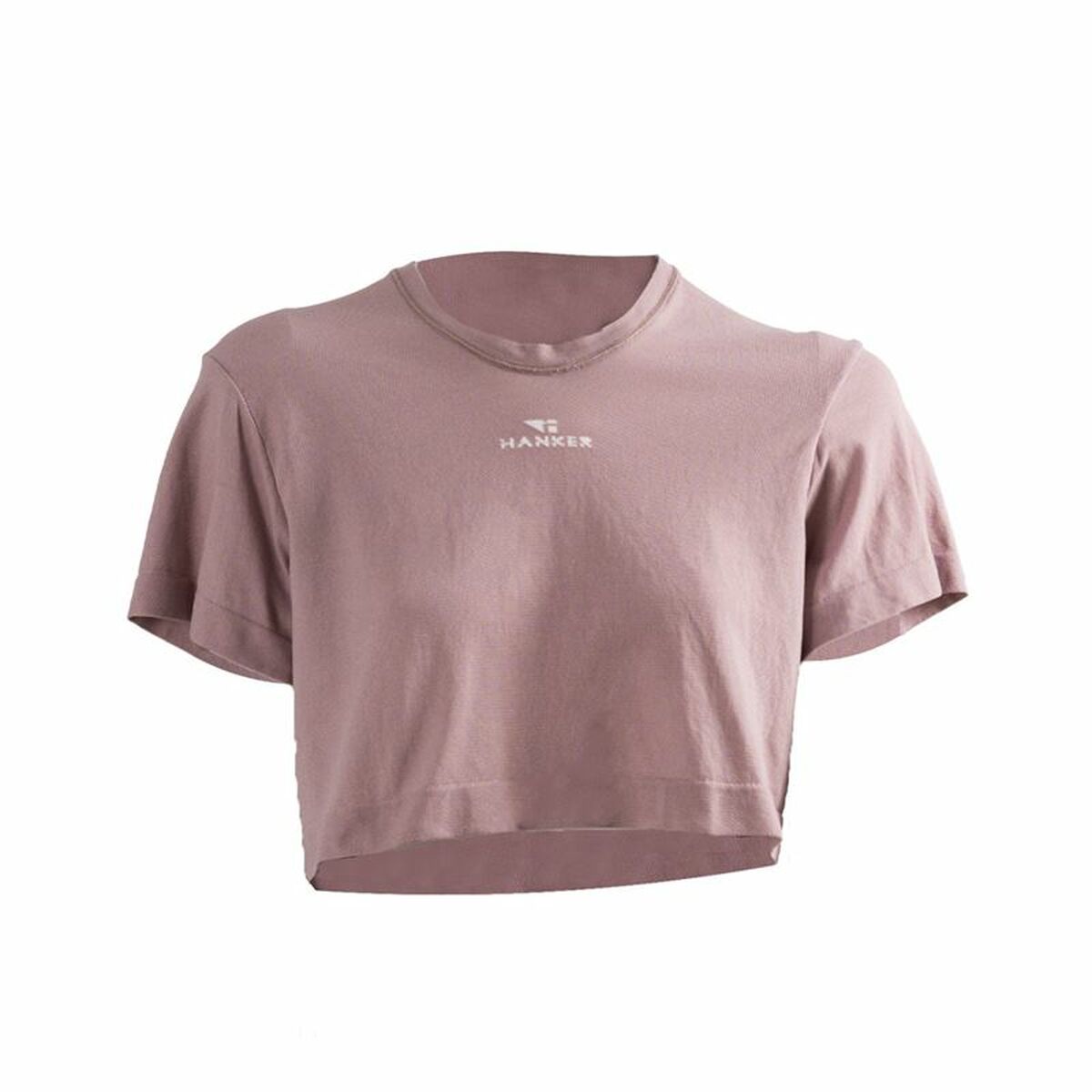 Tricou cu Mânecă Scurtă Femei Hanker Bumo Nude Bej