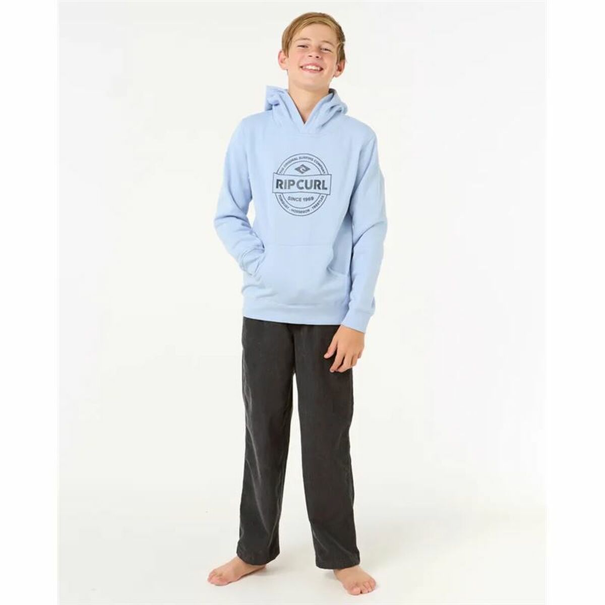 Hanorac cu Glugă Copii Rip Curl Stapler Hood Albastru