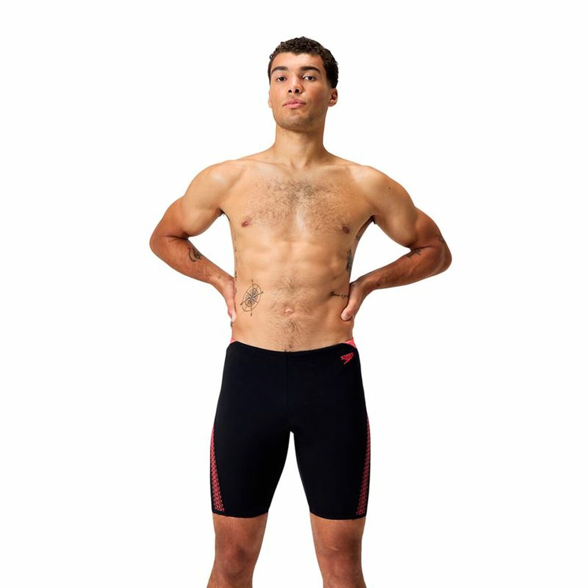 Costum de Baie Bărbați Speedo Hyperboom Splice Jammer Negru