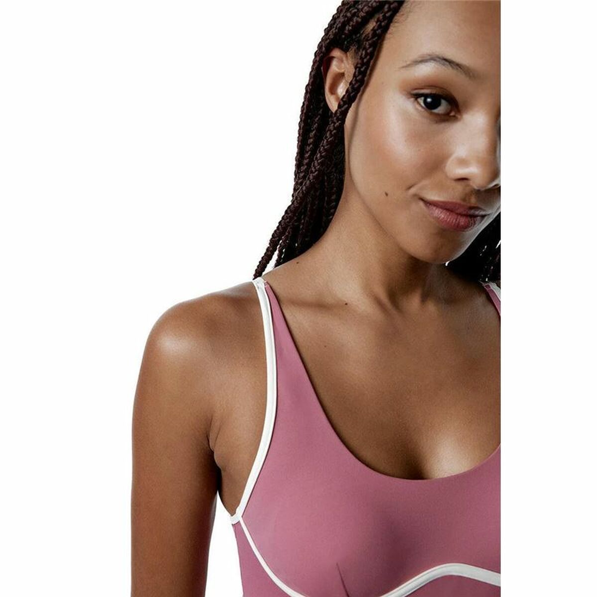 Top Sport de Damă Black Limba Courtedge  Fitness