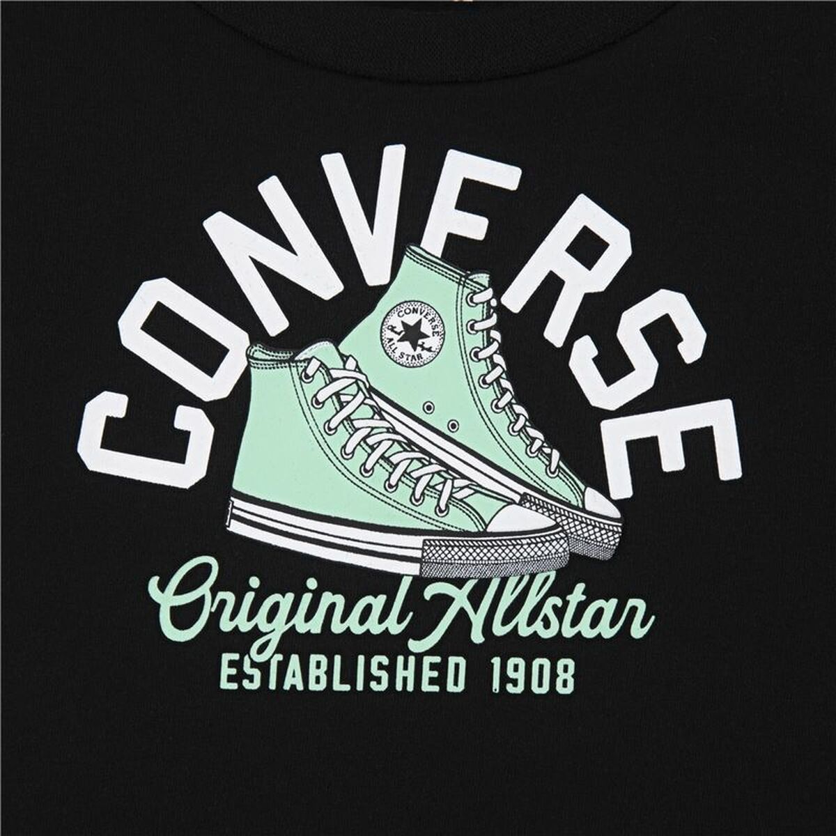 Set Sport pentru Bebeluși Converse Cnvb Retro Remix Negru