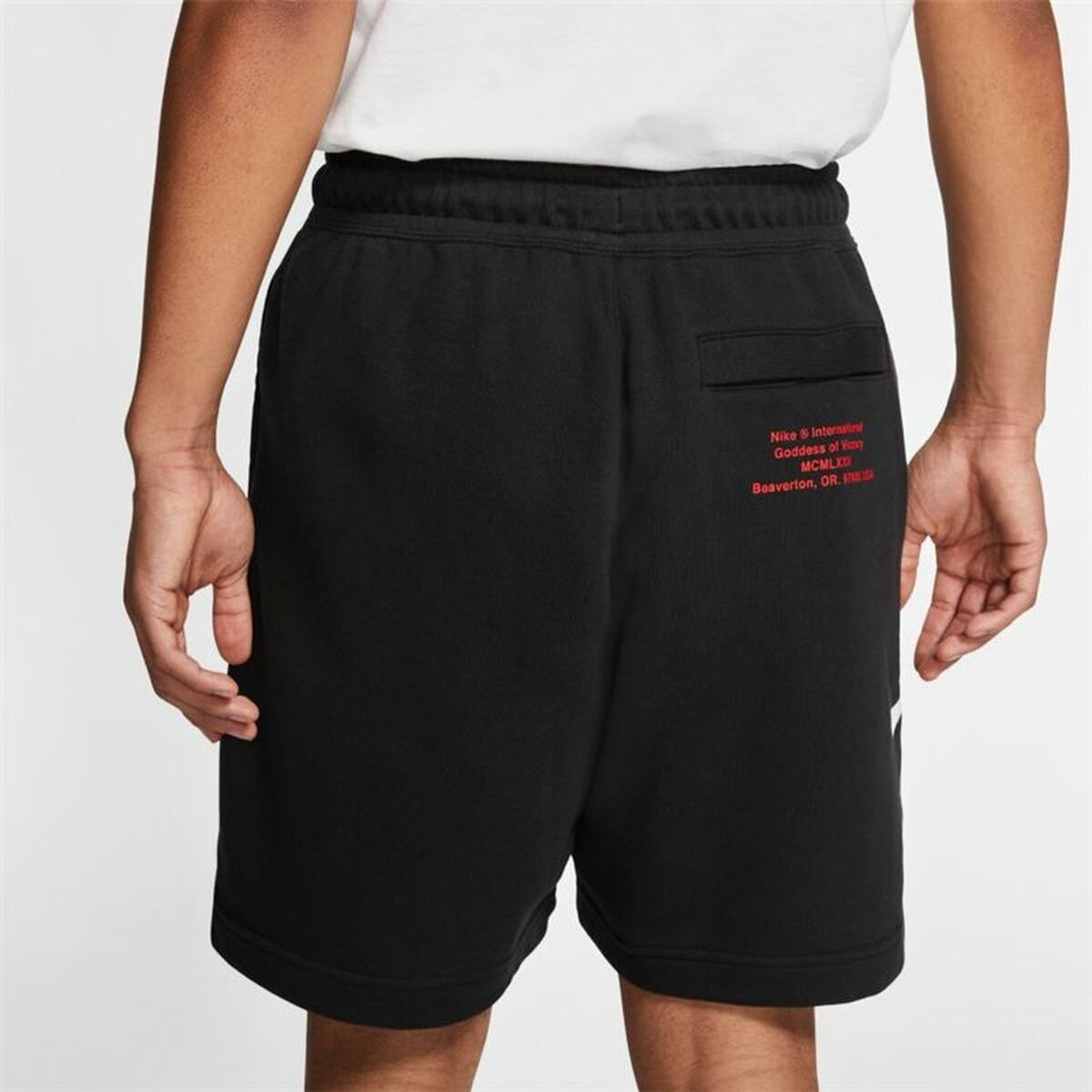 Pantaloni Scurți Sport pentru Bărbați Nike Sportswear Swoosh Negru