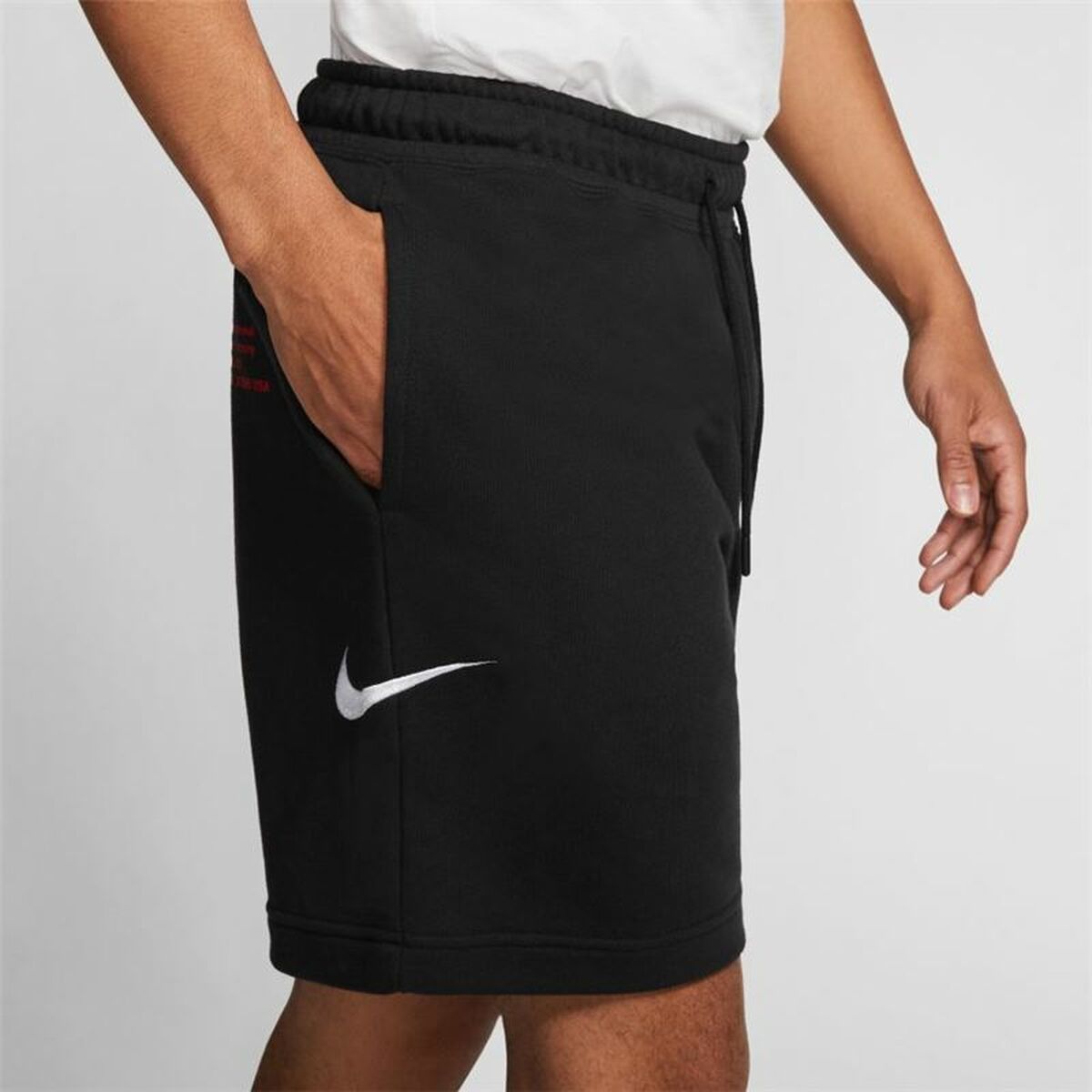 Pantaloni Scurți Sport pentru Bărbați Nike Sportswear Swoosh Negru