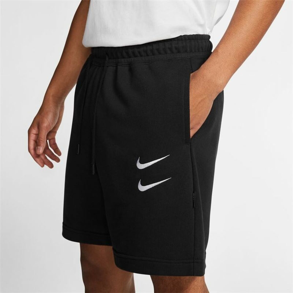 Pantaloni Scurți Sport pentru Bărbați Nike Sportswear Swoosh Negru