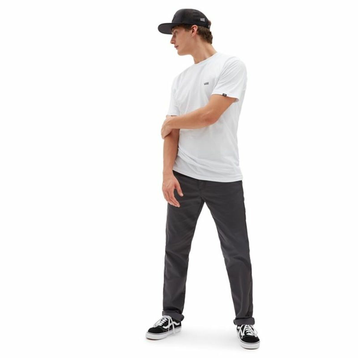 Tricou cu Mânecă Scurtă Bărbați Vans Mn Left Chest Logo 2XL