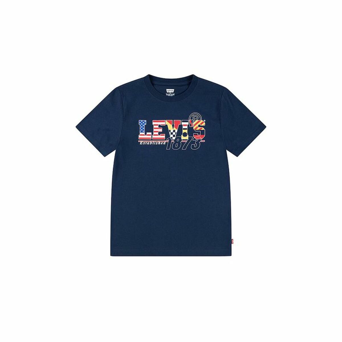 Tricou cu Mânecă Scurtă pentru Copii Levi's Lvb Cast Off 4 Ani