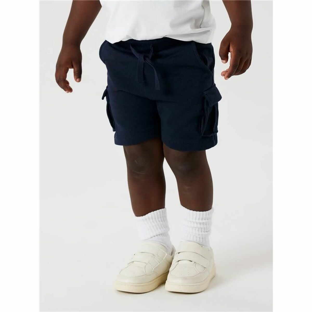 Pantalon scurt Name It Nmmoli Noos Albastru Infantil Unisex