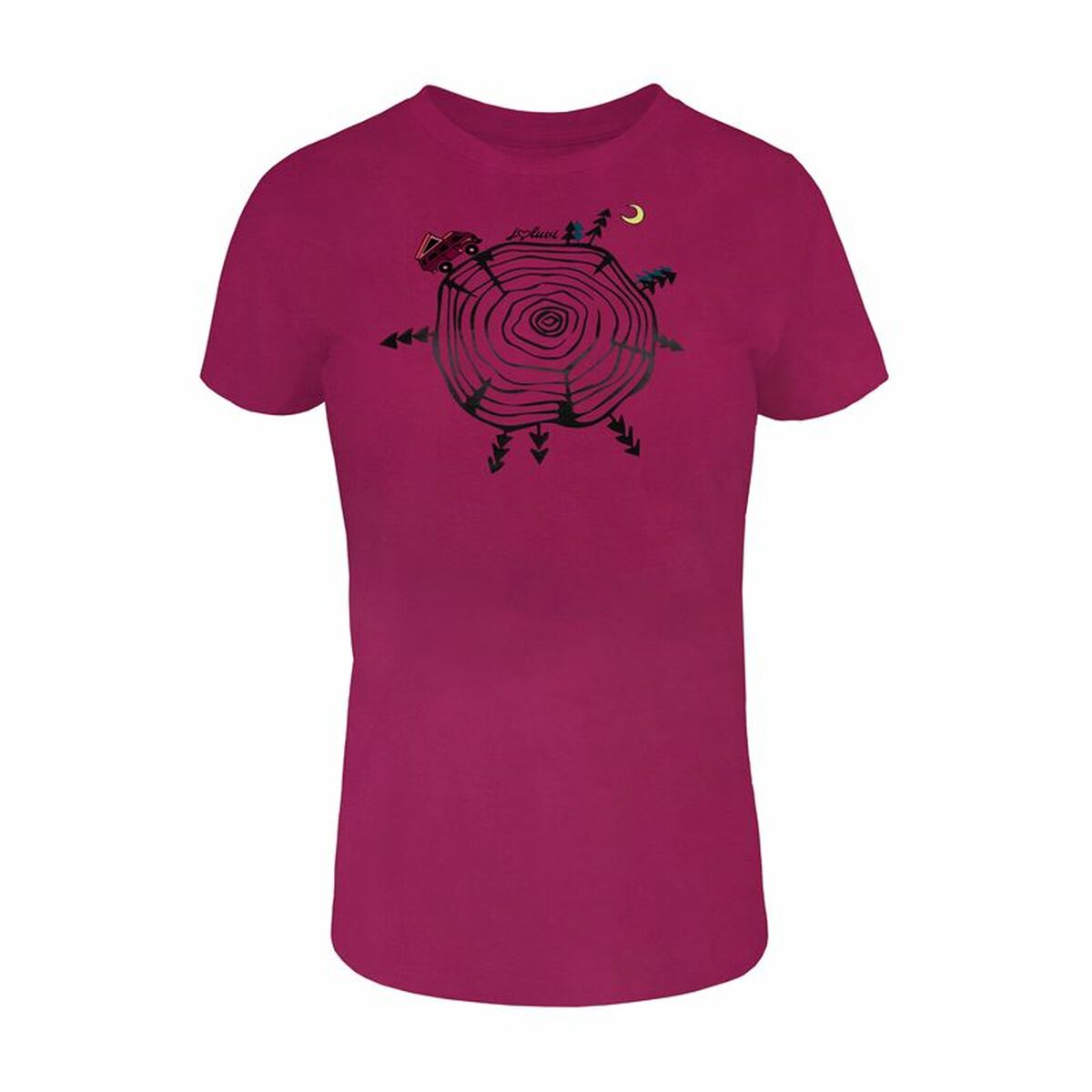 Tricou Sport cu Mânecă Scurtă Joluvi Wood W Magenta