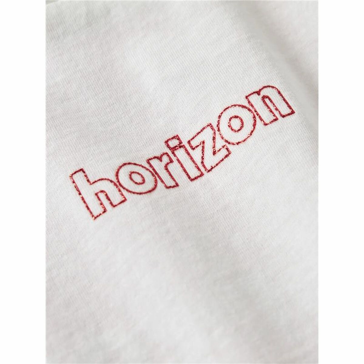 Tricou cu Mânecă Scurtă pentru Copii Name It Nkffalaura Ss Alb