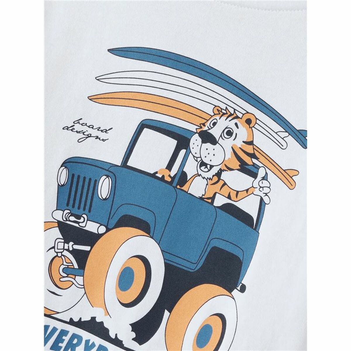 Tricou cu Mânecă Scurtă pentru Copii Name It Nmmvelix Nreg