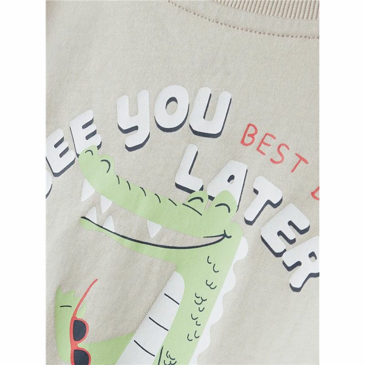 Tricou cu Mânecă Scurtă pentru Copii Name It Nmmvelix Nreg