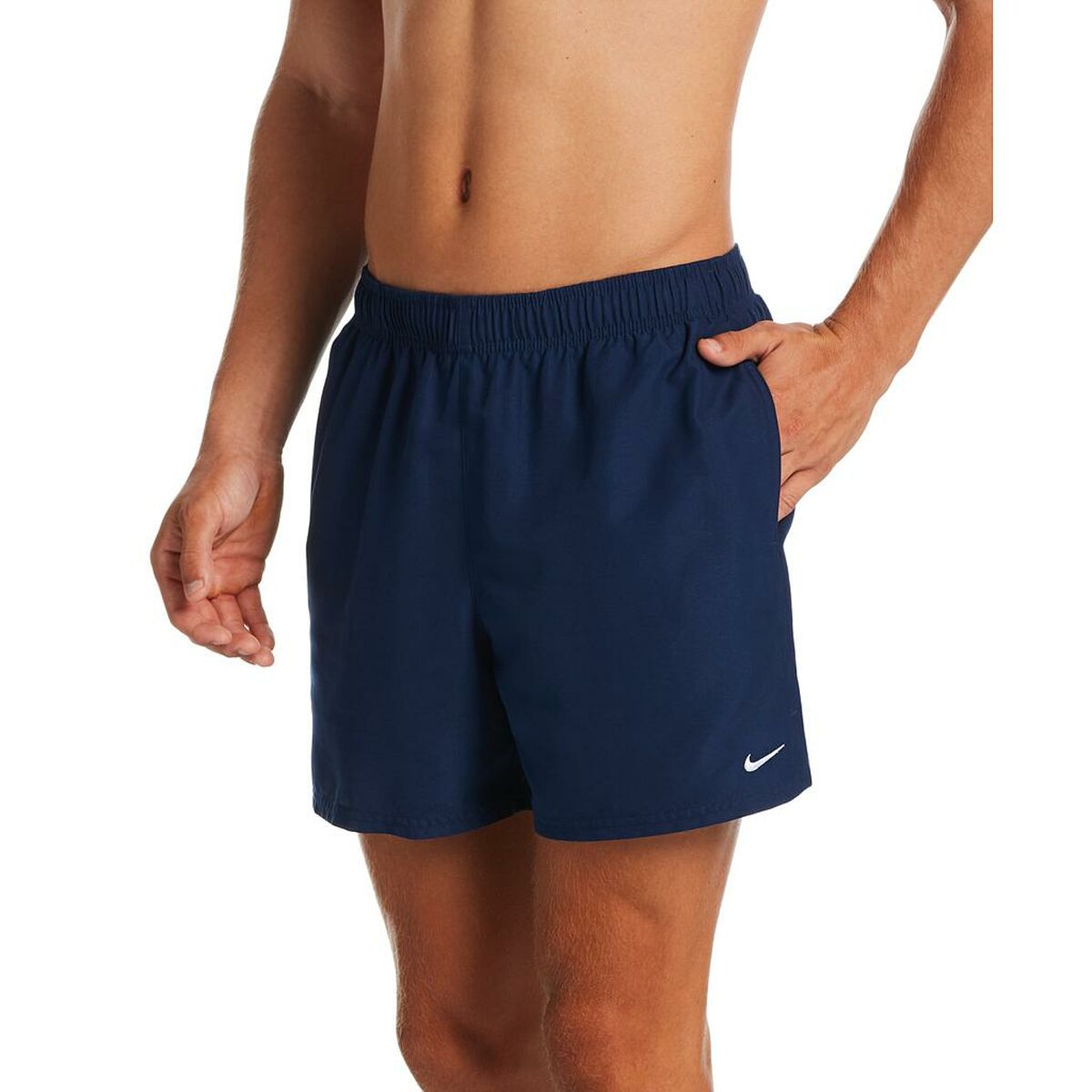 Costum de Baie Bărbați Nike 5" Volley Short Albastru Albastru închis