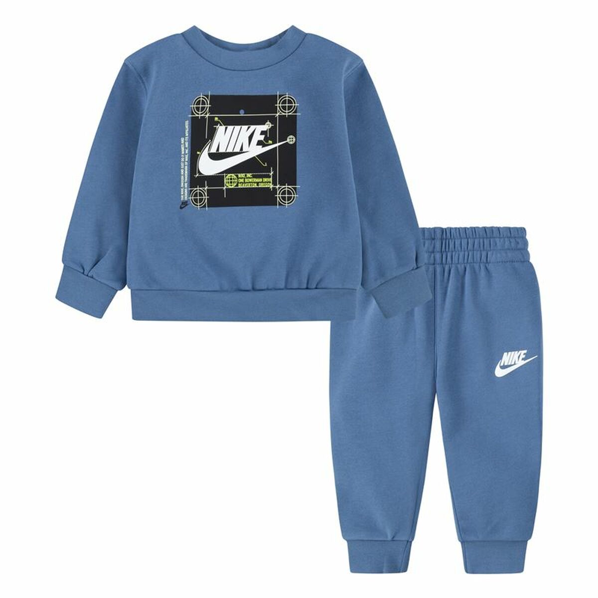 Set Sport pentru Copii Nike Nsw Future Utility Crew Albastru
