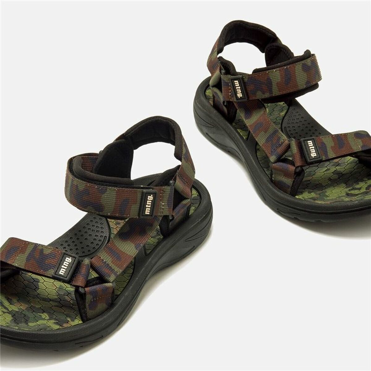 Șlapi pentru Bărbat Mustang 2025 V Attitude Măslină