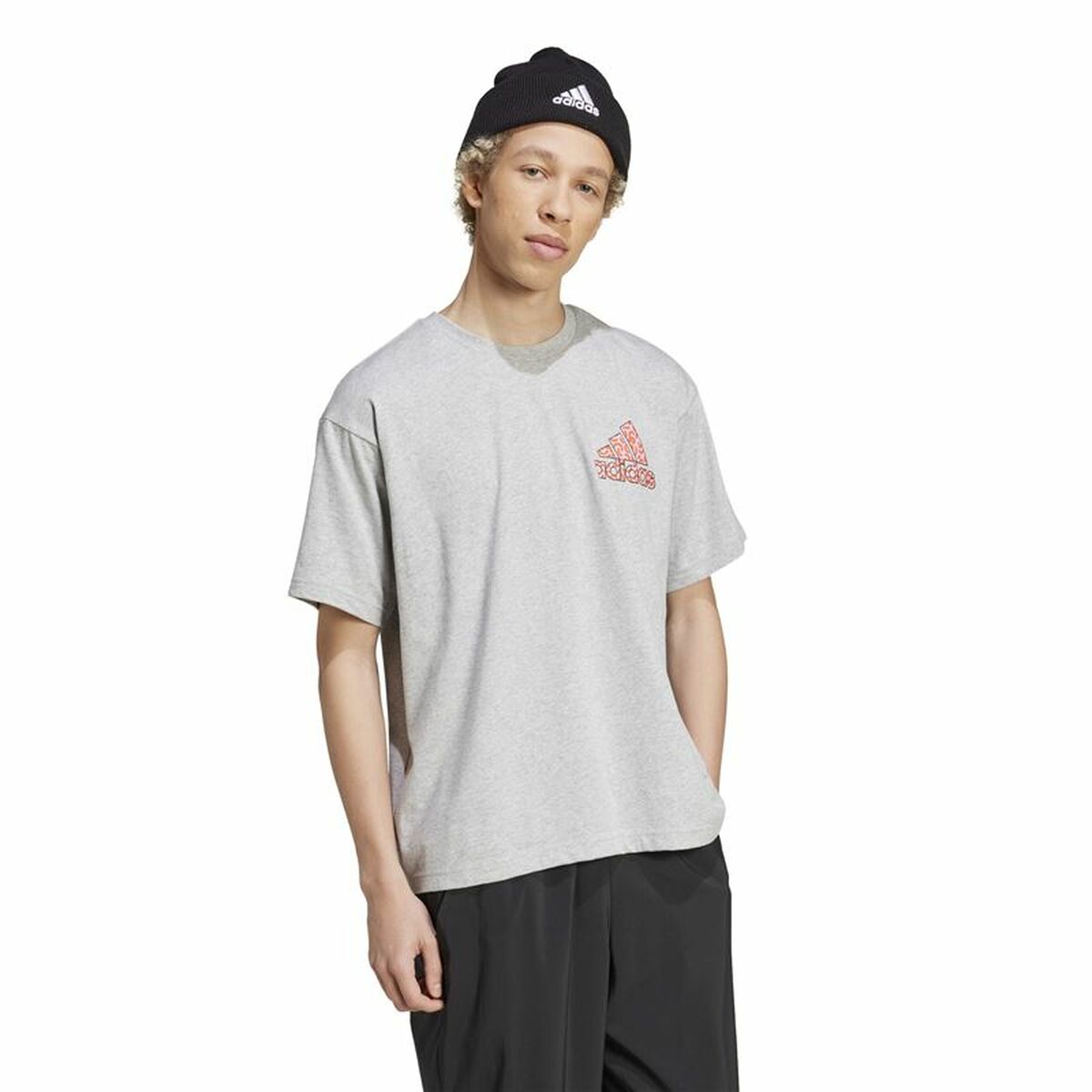 Tricou cu Mânecă Scurtă Bărbați Adidas Berlin Bear Alb S