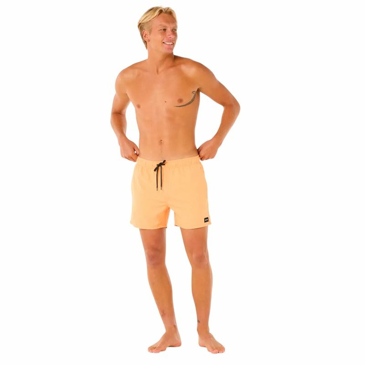Costum de Baie Bărbați Rip Curl Offset Volley Portocaliu