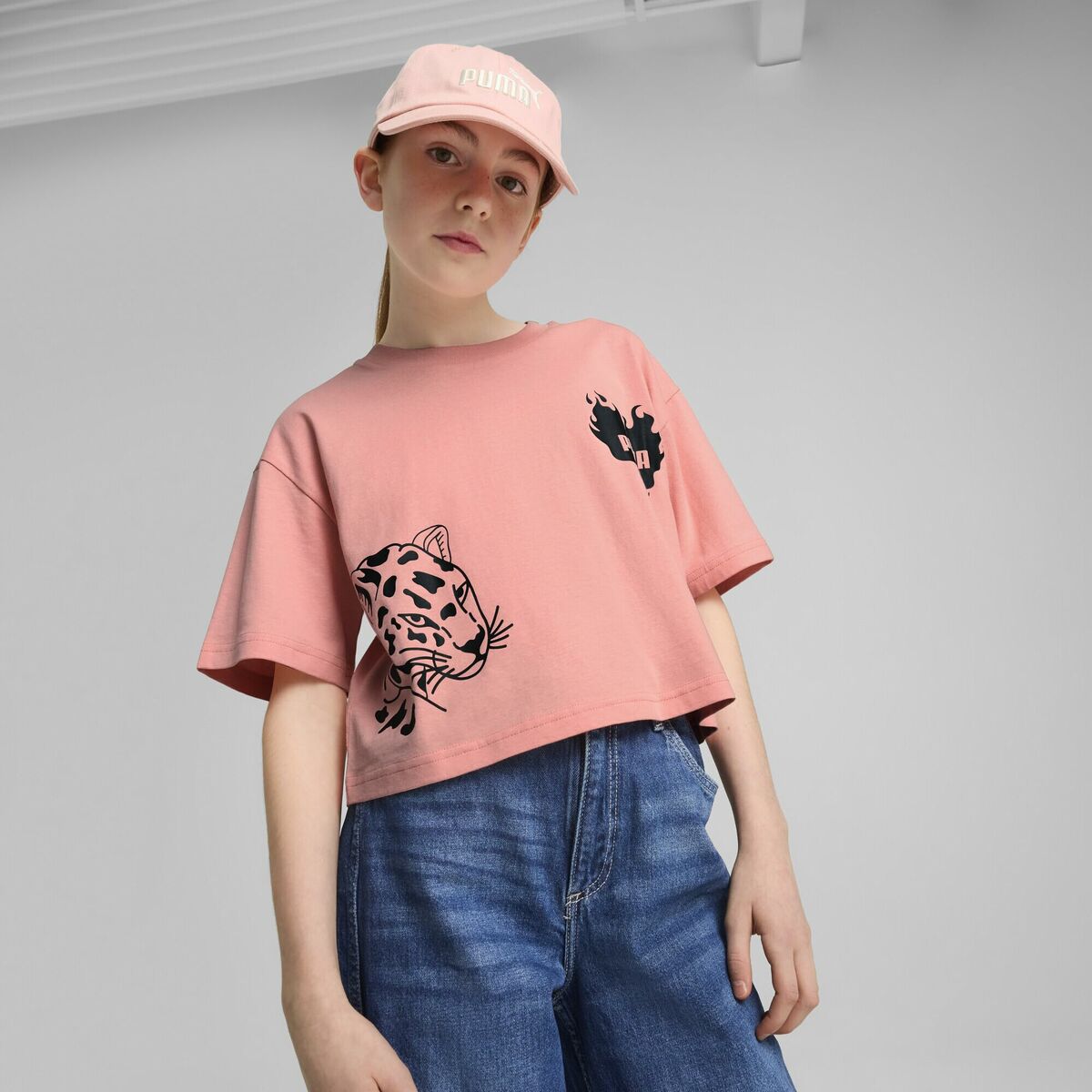 Șapcă pentru Copii Puma Essentials No.1 Logo Bb Cap Roz (Junior)