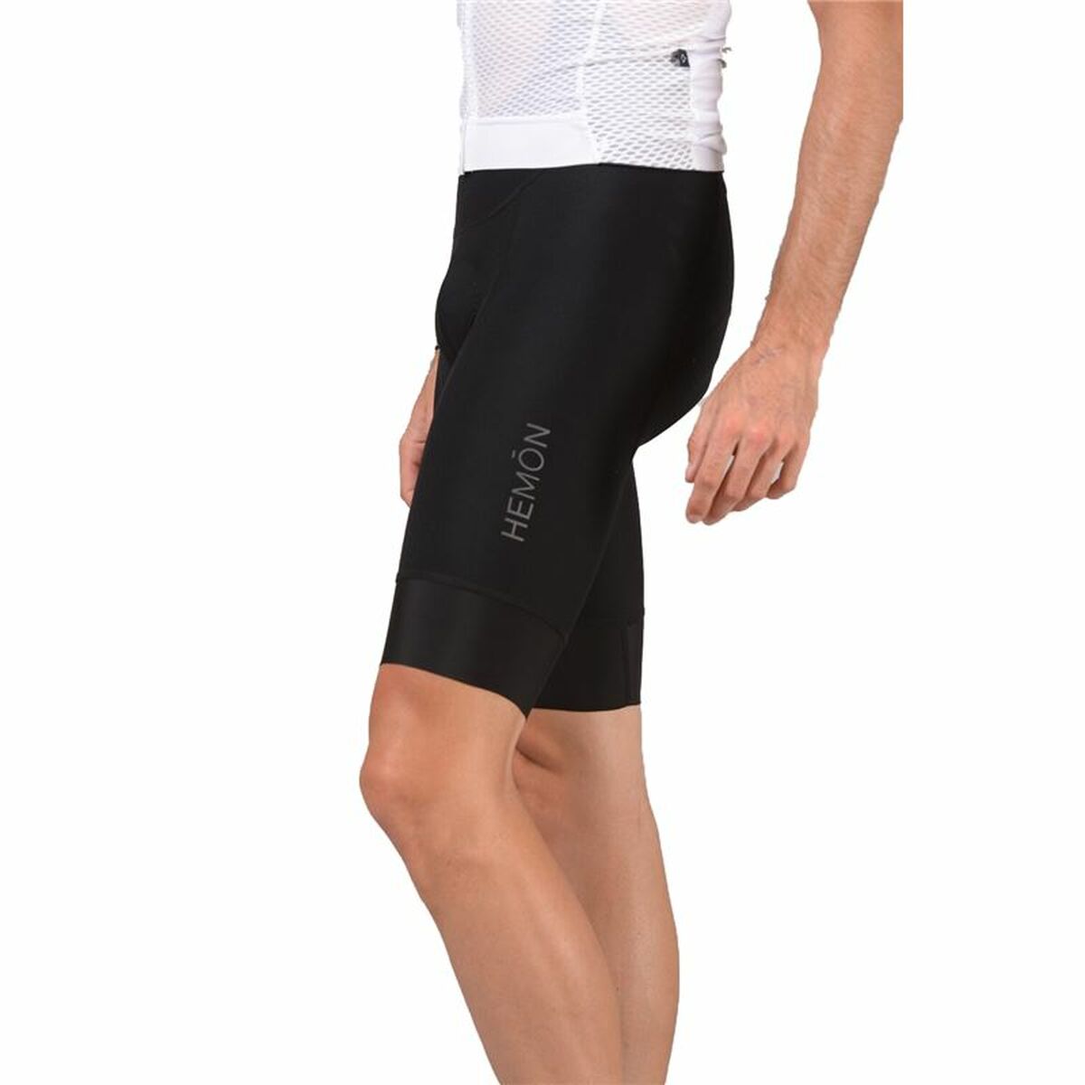 Șort de biciclist Hemon Passo Corto Negru
