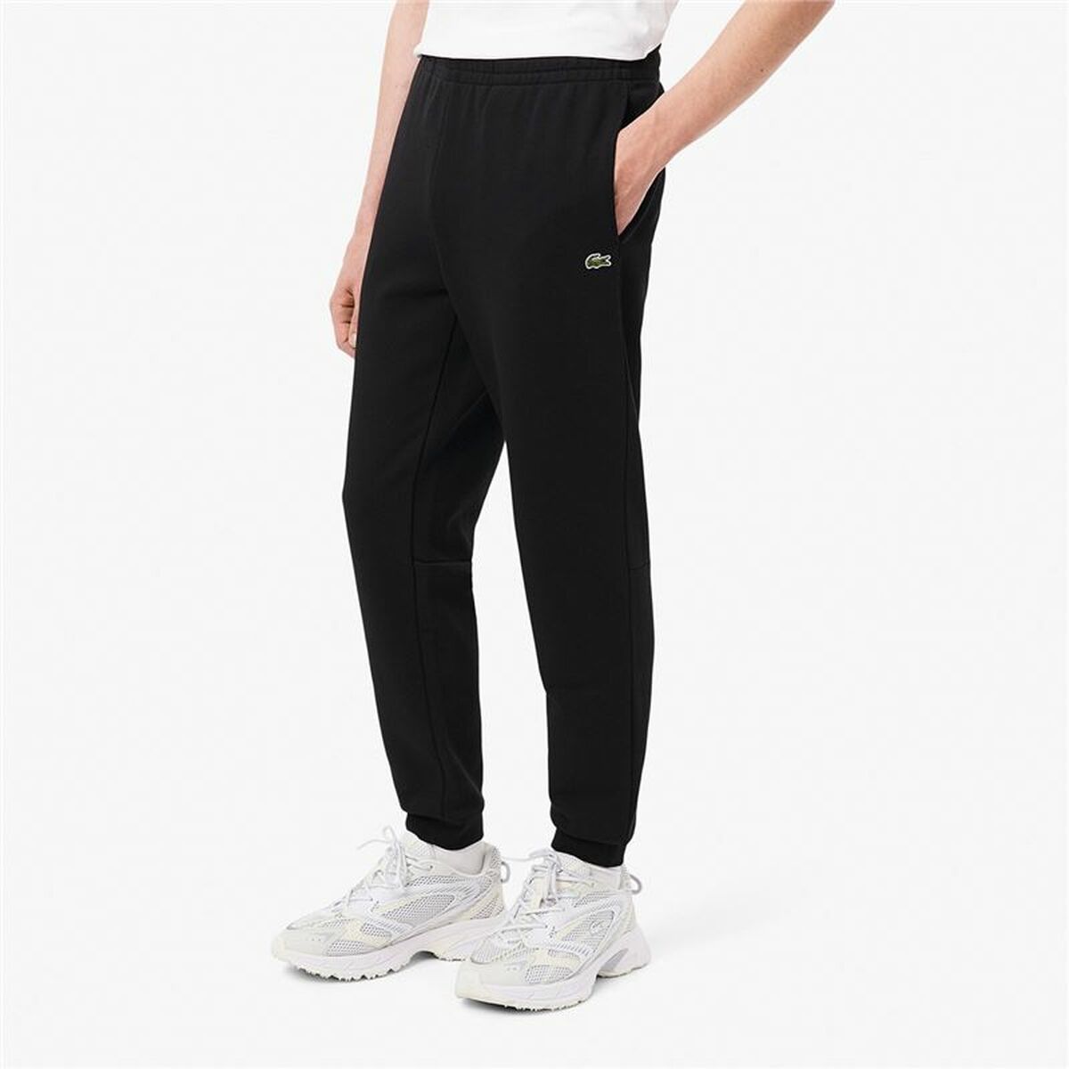 Pantaloni lungi de sport Lacoste Core Performance Negru Bărbați