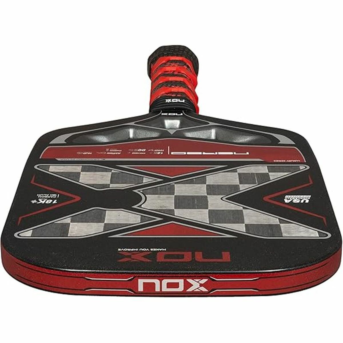 Rachetă de Pickleball Nox Nerbo Negru Fibră de carbon
