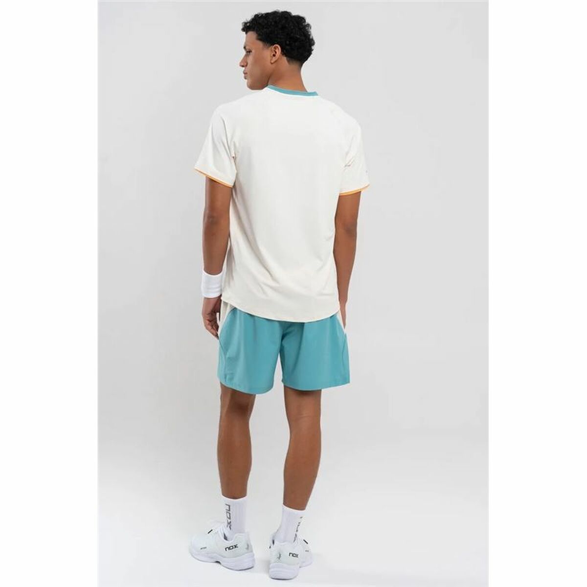 Tricou cu Mânecă Scurtă Bărbați Nox Pro Bej