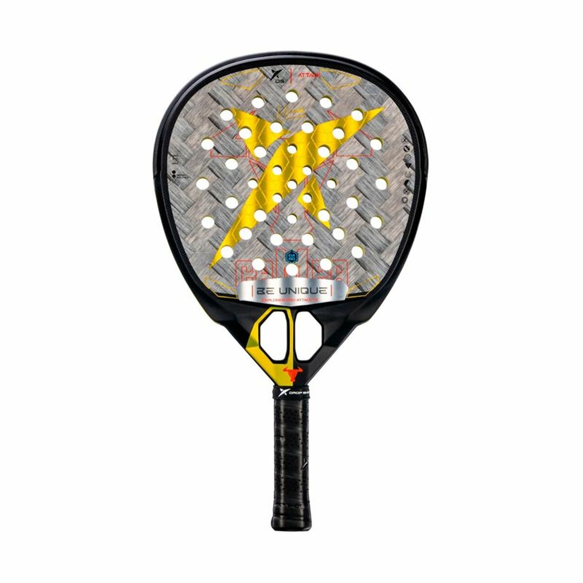 Paletă de Padel Drop Shot Explorer Pro Attack Galben