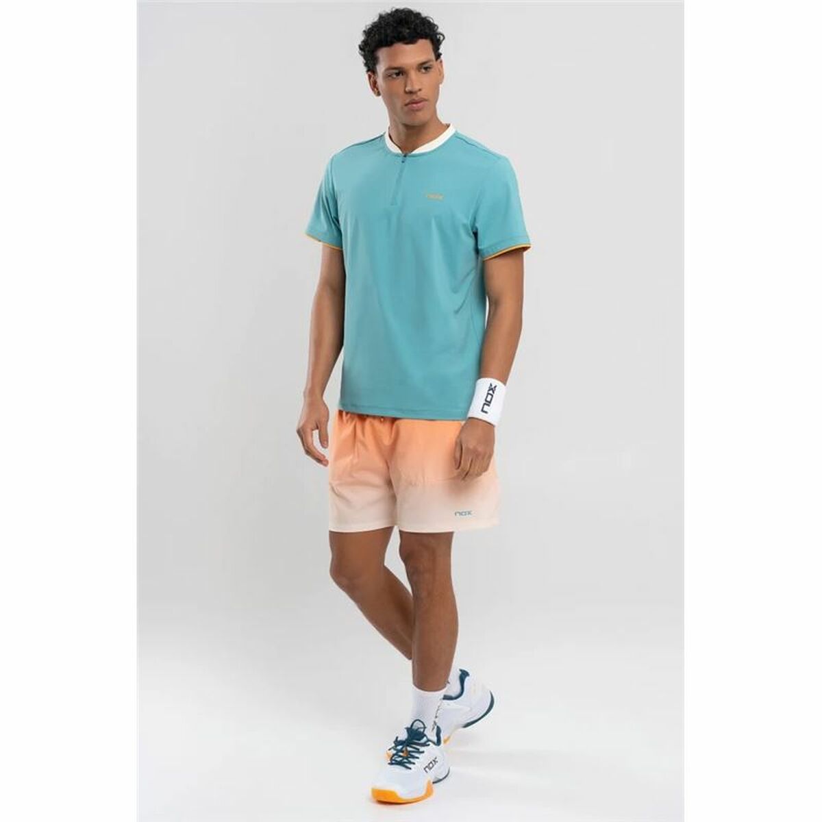 Tricou cu Mânecă Scurtă Bărbați Nox Pro Turquesa Albastru