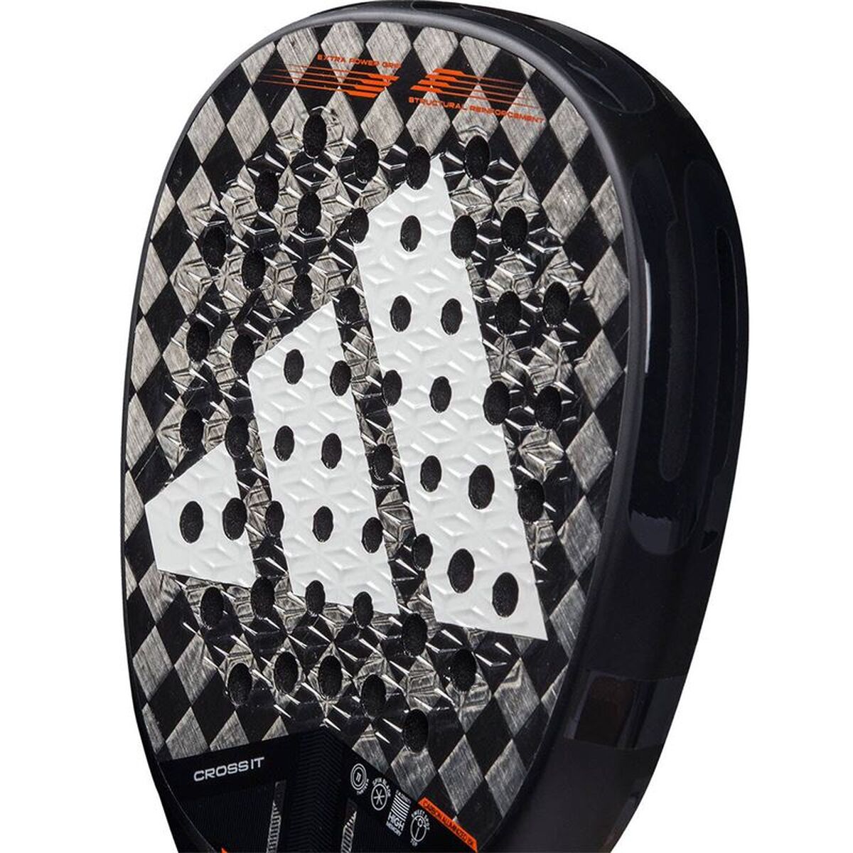 Paletă de Padel Adidas Cross It 3.4 Negru Plastic