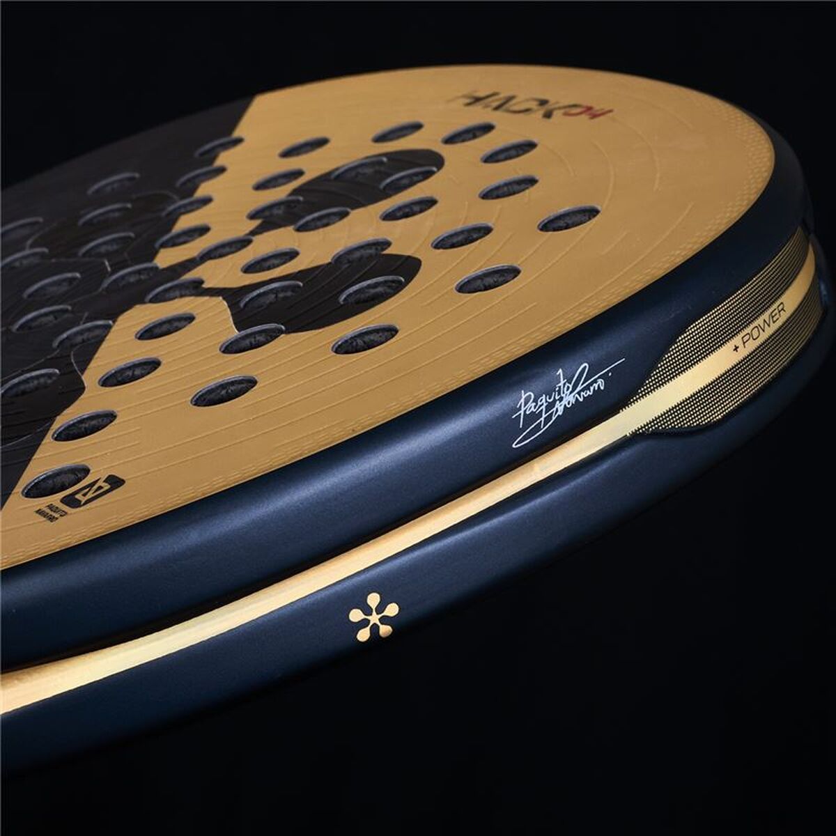 Paletă de Padel Bullpadel Hack 04 Premier Negru